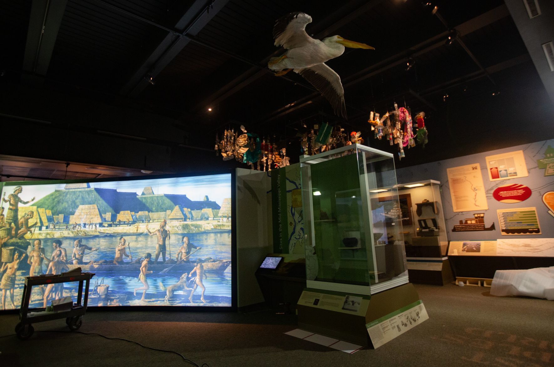 Exhibit team prepares for Mighty Missisippi opening